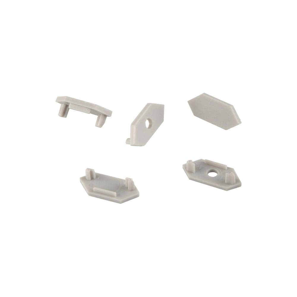 Заглушка для профиля General Lighting Systems 20 шт в упаковке GAL-10-24-E-IP20 522811