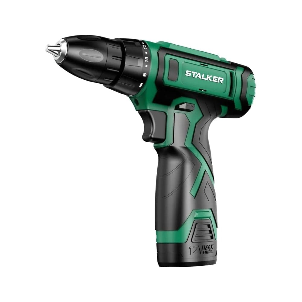 Аккумуляторная дрель-шуруповерт ALTECO STALKER D12 Li 69836
