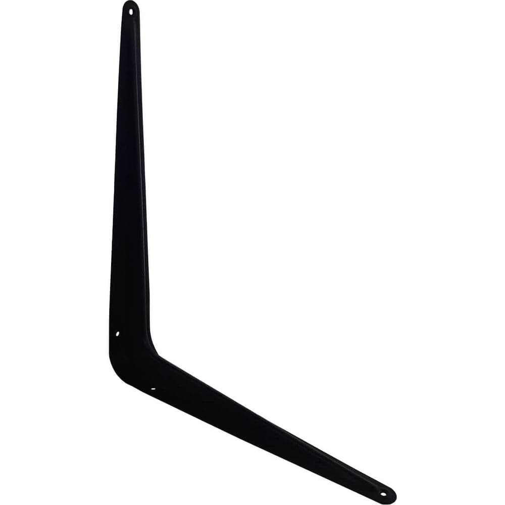 Полкодержатель MARLOK 250x200 мм (консоль 8x10), черный 036213