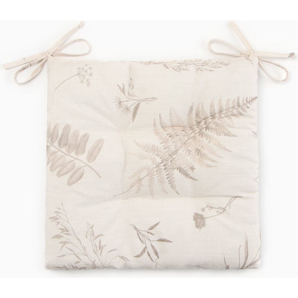 Сидушка Этель Flower herbarium 42x42 см, 100% хлопок, репс 210г/м2 10283406