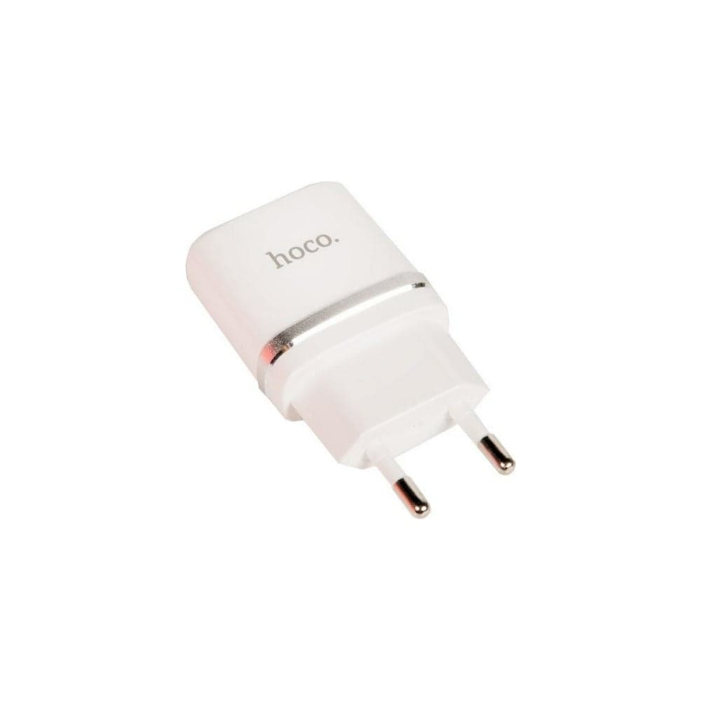 Зарядное устройство Hoco 12 Вт, 2.4 А, 2хUSB, C12, белый 6957531047759