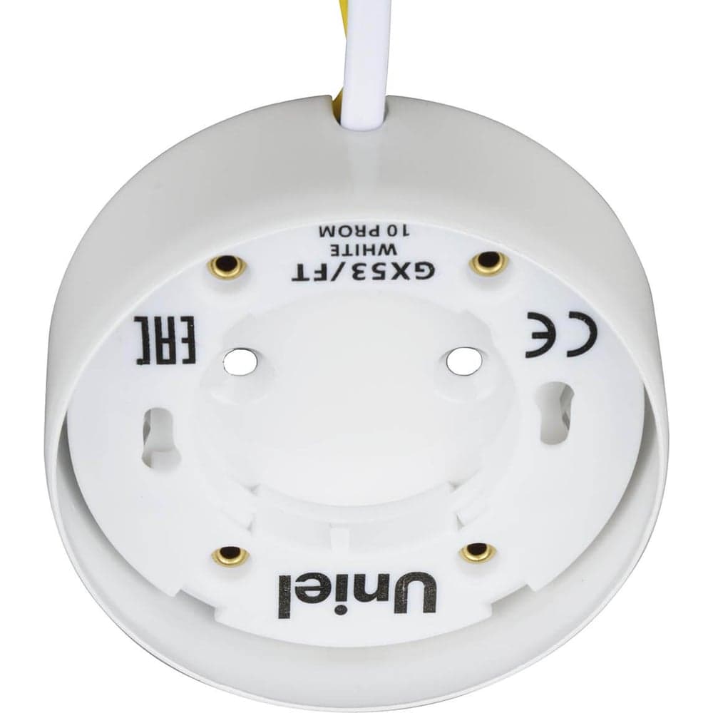 Накладной светильник Uniel GX53/FT, WHITE, 10, PROM UL-00003737