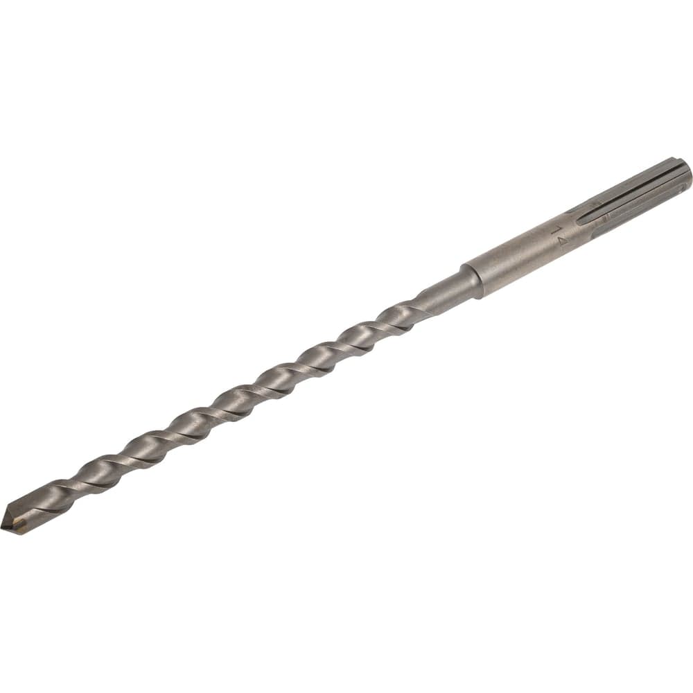 Бур по бетону и кирпичу 2 кромки, 14x350 мм, SDS-MAX МОS-DISTAR MS-B2CM14Х350