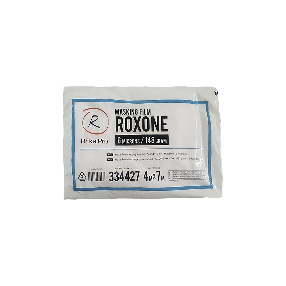 Плёнка маскирующая ROXONE (4х7м; 148 г; 6 микрон) RoxelPro 334427