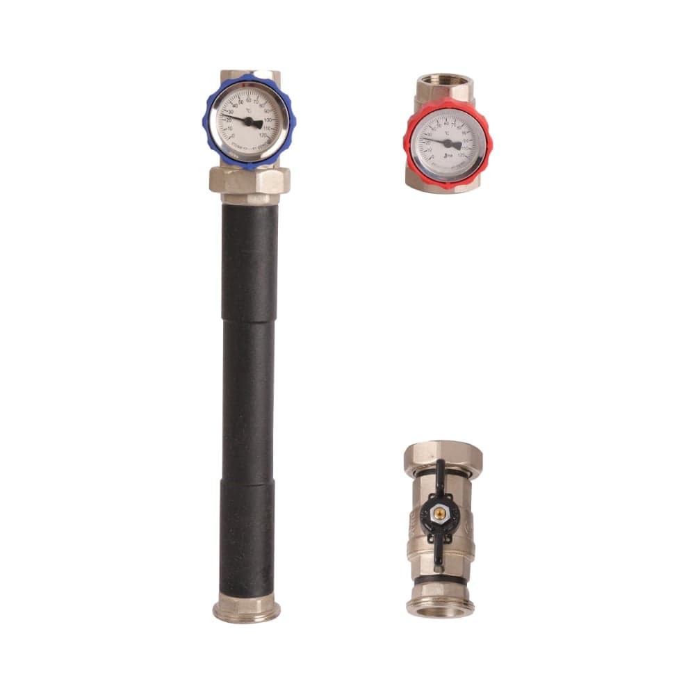 Насосная группа ROMMER с прямым контуром, 1", без насоса RDG-0001-012501 RG009366IJCI70