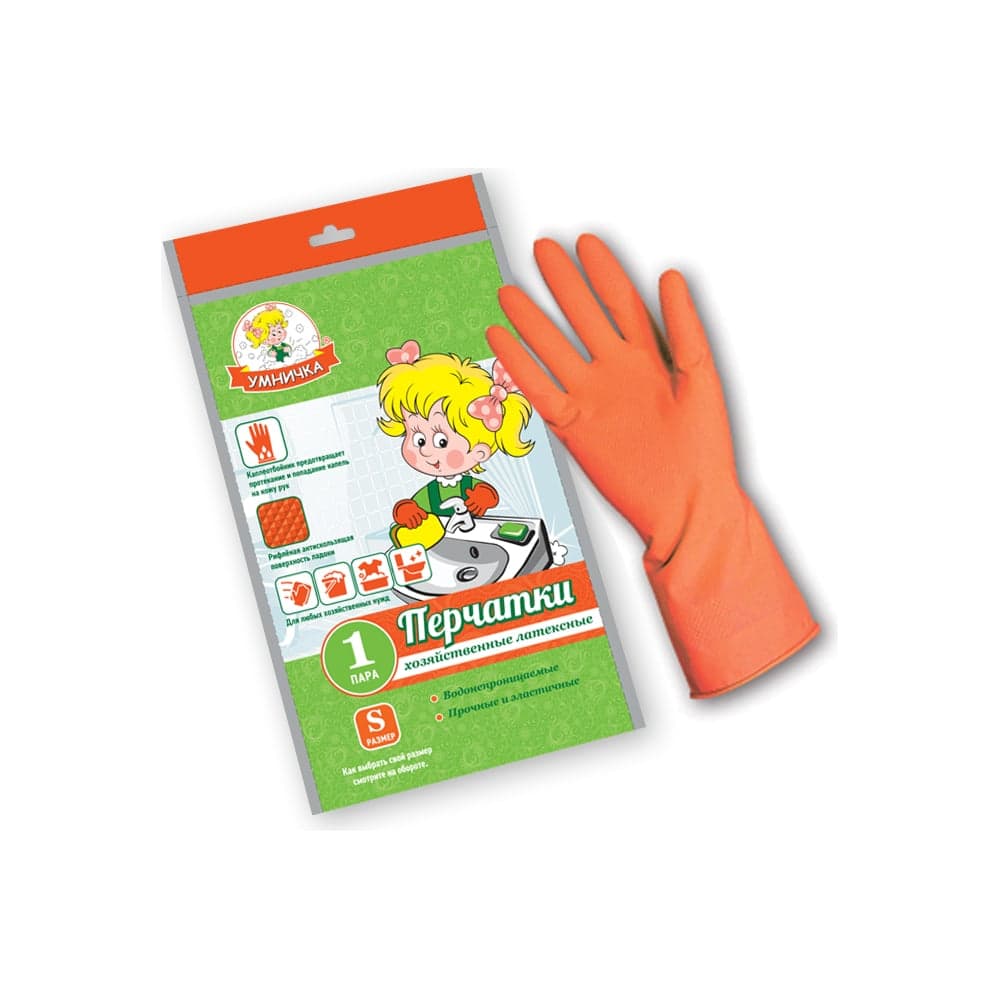 Латексные перчатки Умничка XL, 40 г, MPU-XL