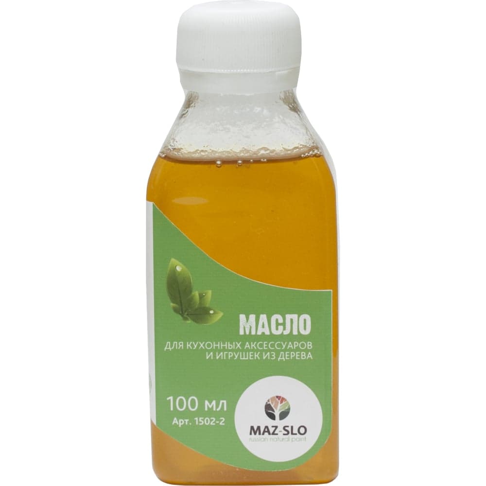 Масло для кухонных аксессуаров и игрушек из дерева MAZ-SLO цвет Вереск 100 мл 8071804