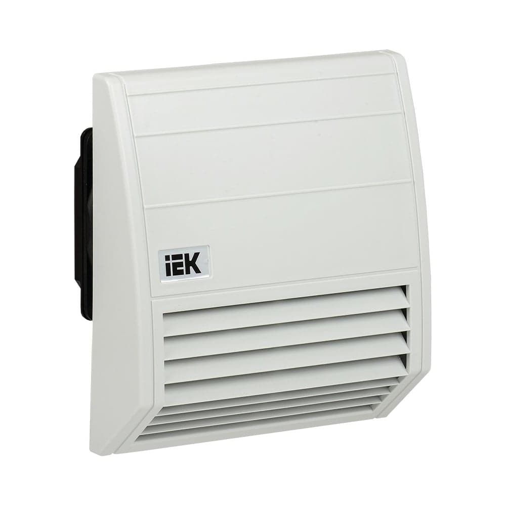 Вентилятор с фильтром IEK 102 куб.м./час IP55 YCE-FF-102-55