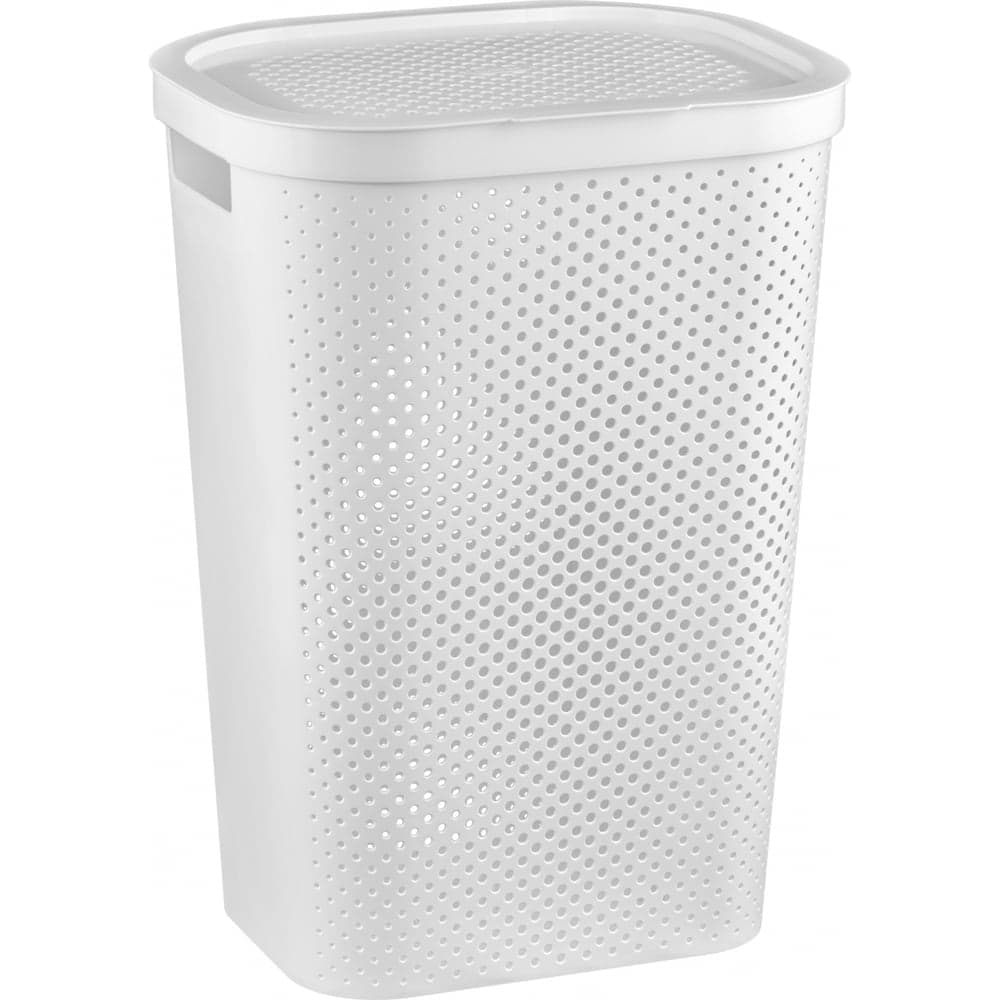 Корзина для белья CURVER INFINITY 59л белая 04754-N23-00