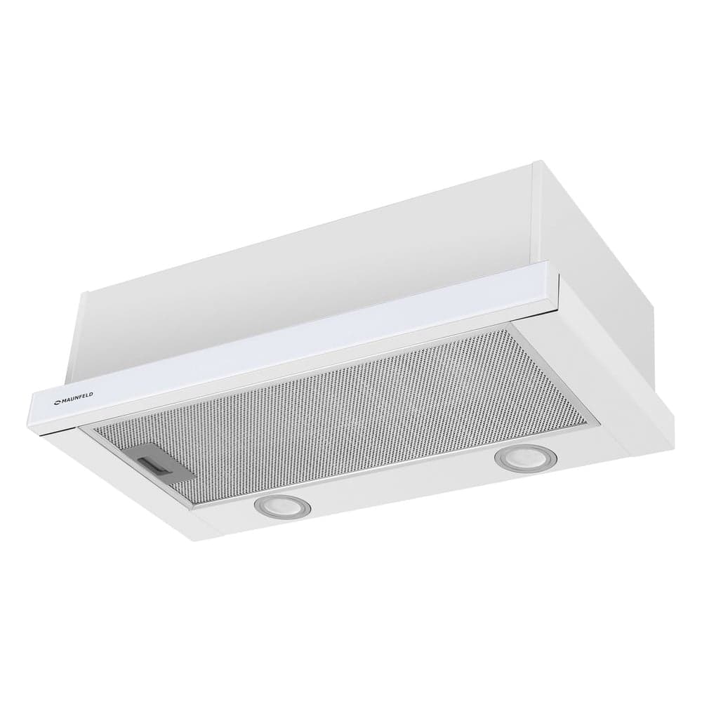 Кухонная вытяжка MAUNFELD VS Light Glass 60 белое стекло VS LIGHT 60 WHITE GLASS W
