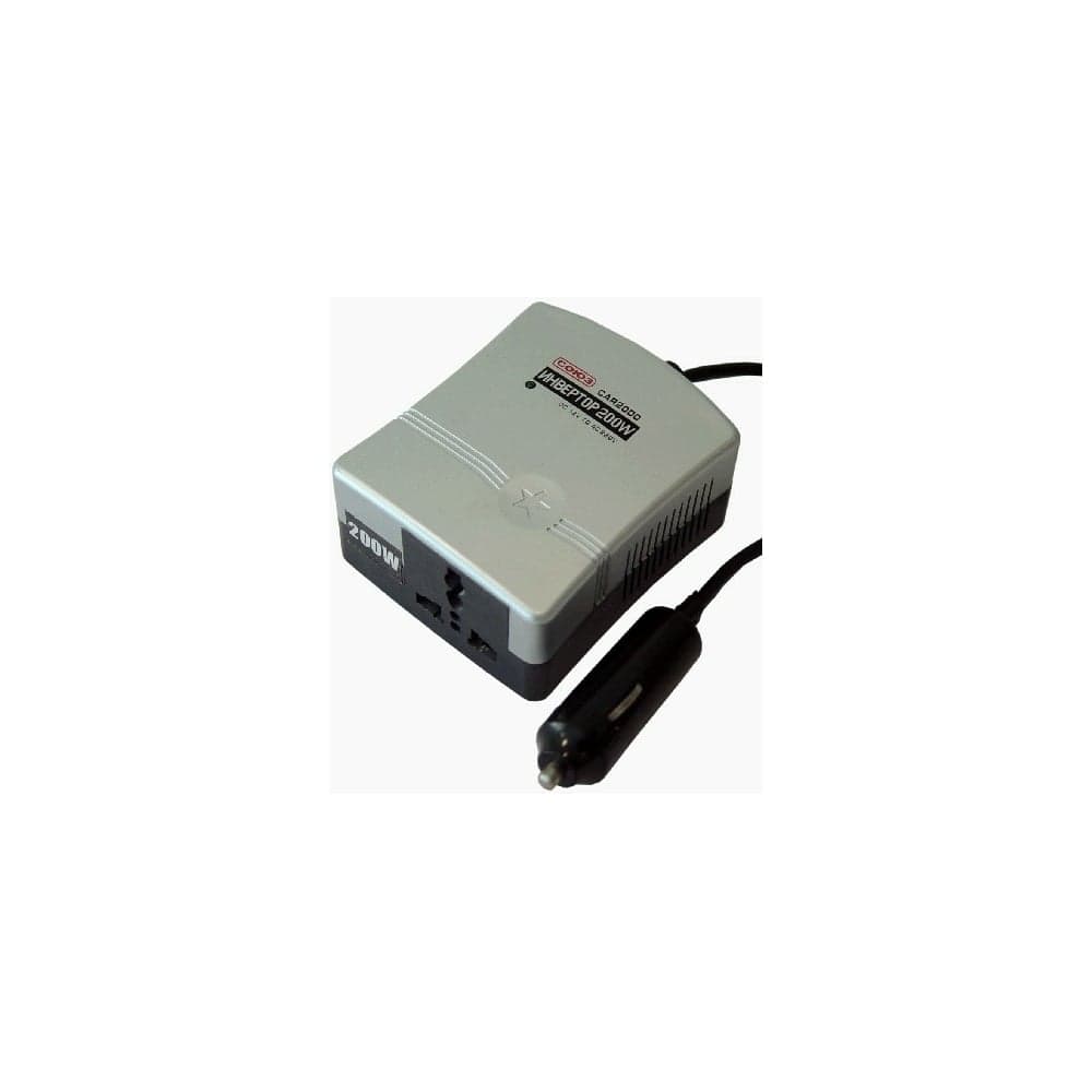 Инвертор Союз CAR200W metal 880201