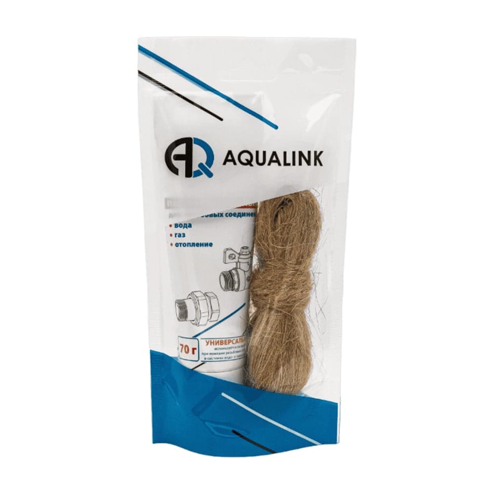 Комплект AQUALINK паста 70 г и лён 15 г в пакете 2181