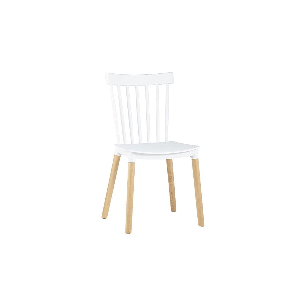 Обеденный стул для кухни Стул Груп Field пластик, белый SL-7037W white