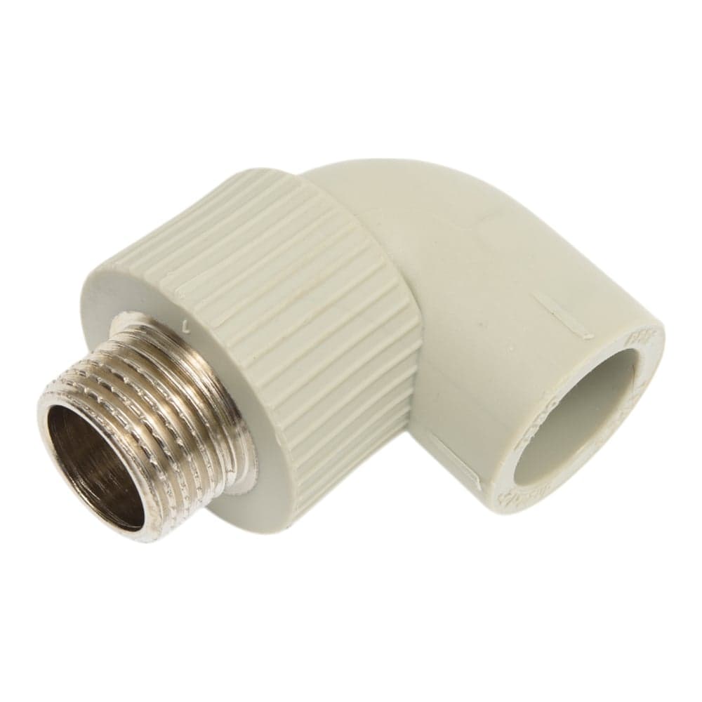 Угольник комбинированный TEBO PPR 20x1/2 НР серый 031033603