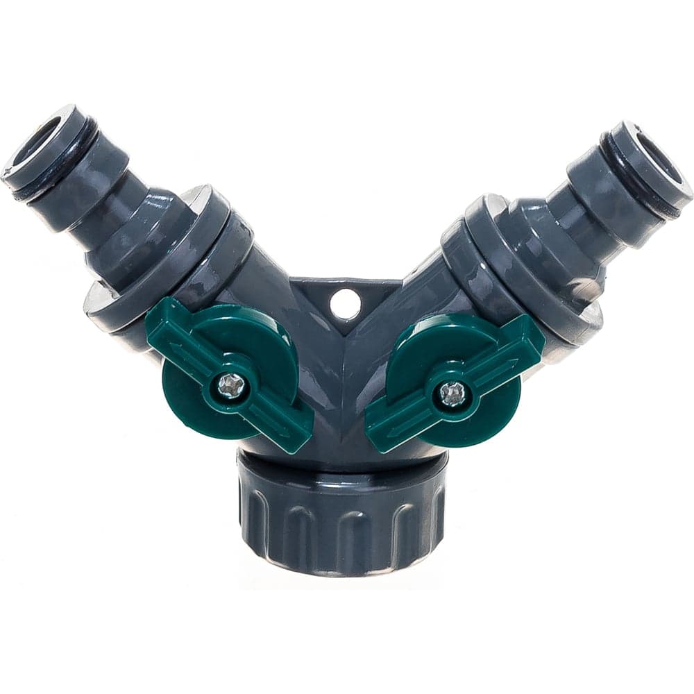 Распределитель 2-х канальный пластиковый 3/4" FIT IT 77425