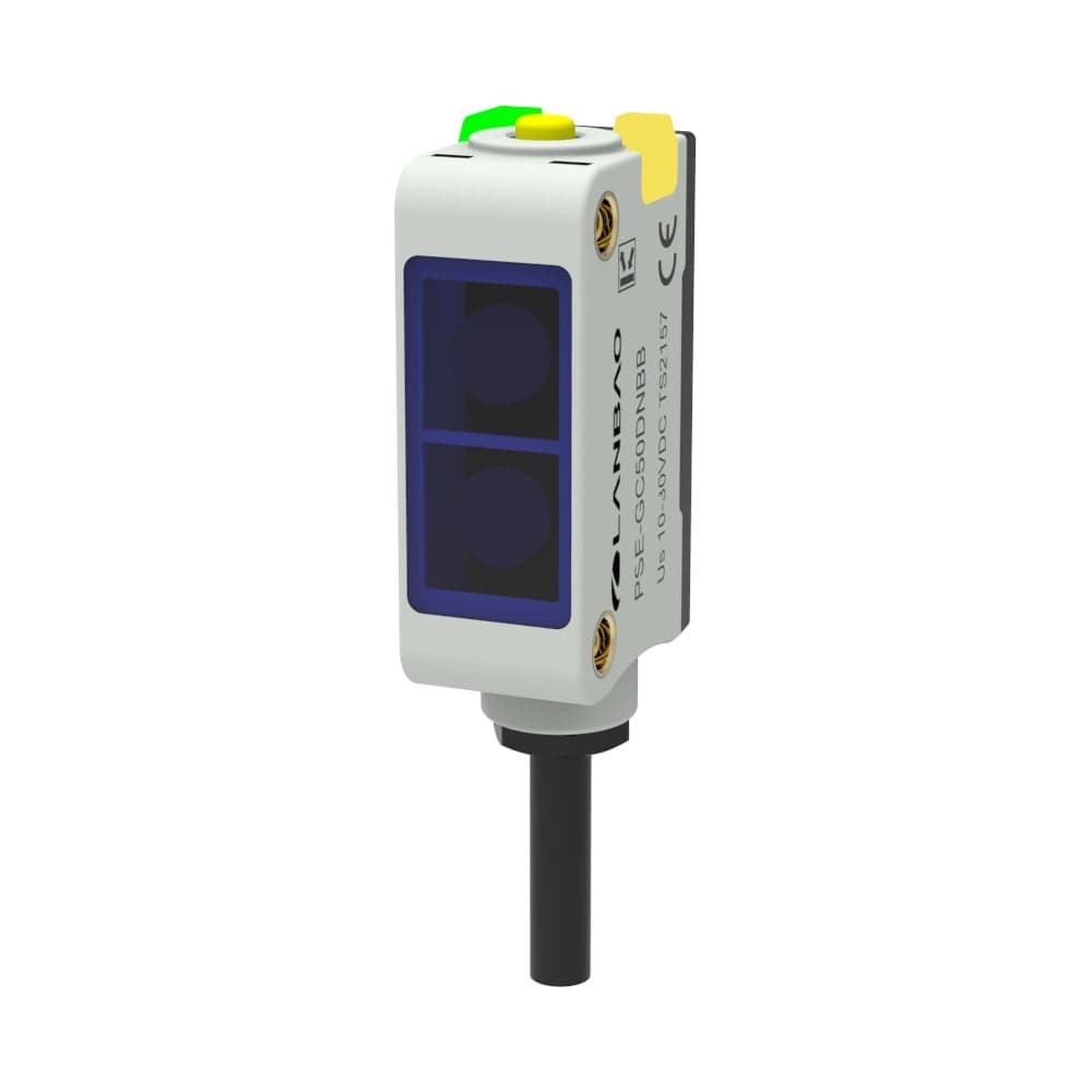 Оптический датчик ретрорефлекторный Lanbao PSE-GM2DPBB-E3, Sn=2000 мм, PNP NO/NC (Програм)10...30DC, разъем М8, 07-00039892