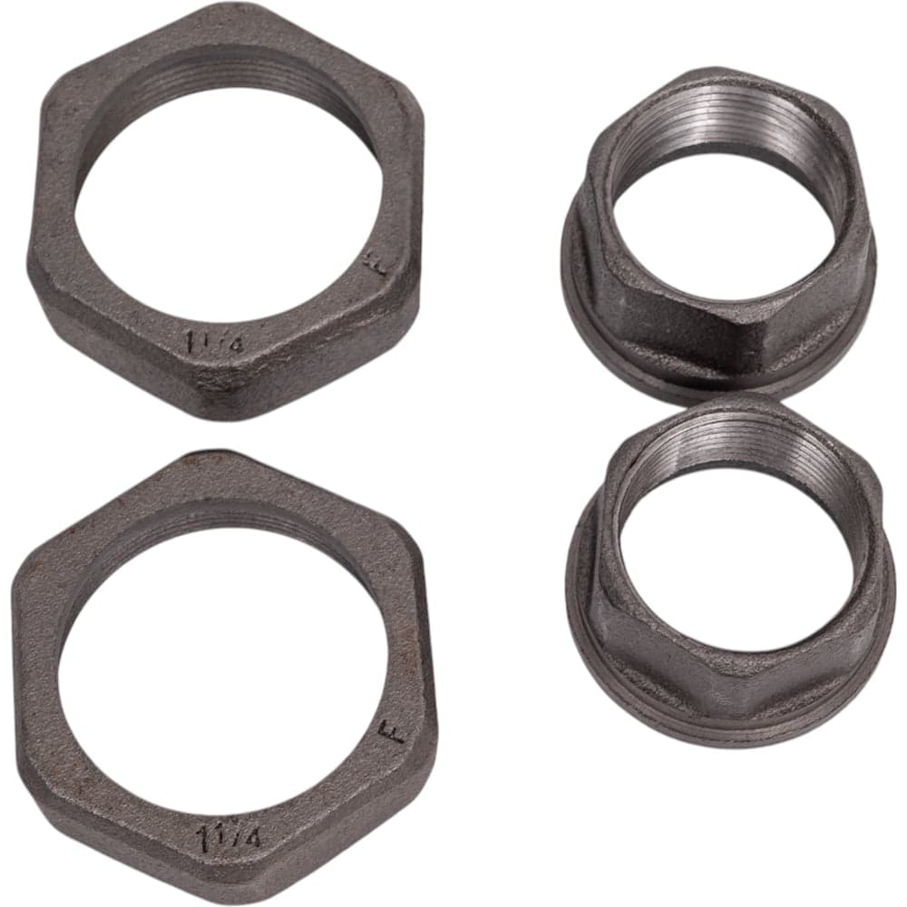 Комплект присоединительных гаек 1 1/4"(DN 32) чугун Hoobs 08902H