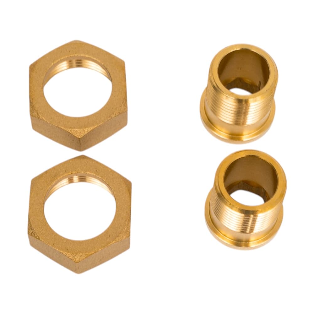 Комплект присоединительных гаек 1/2"(DN 15) латунь Hoobs 08903H
