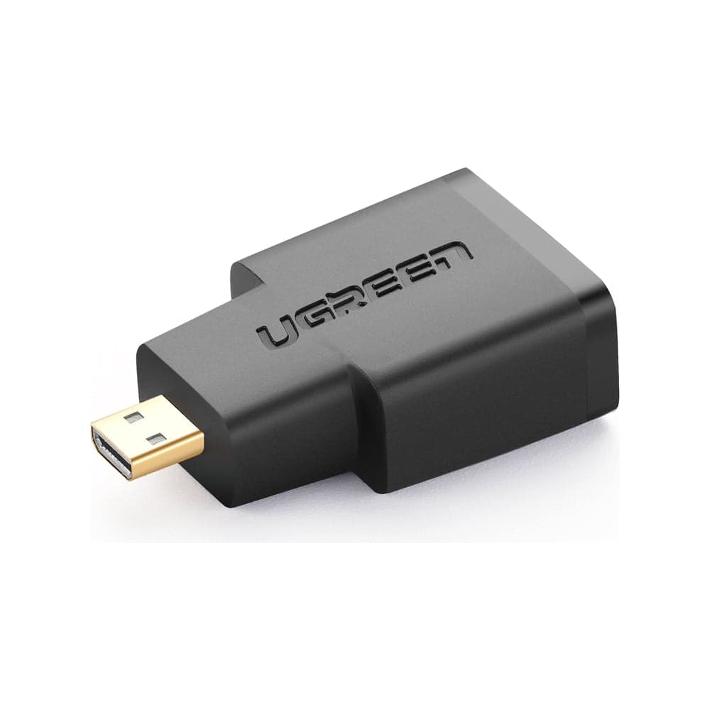 Адаптер Ugreen (20106) Micro HDMI Male to HDMI Female Adapter. Цвет черный 20106_