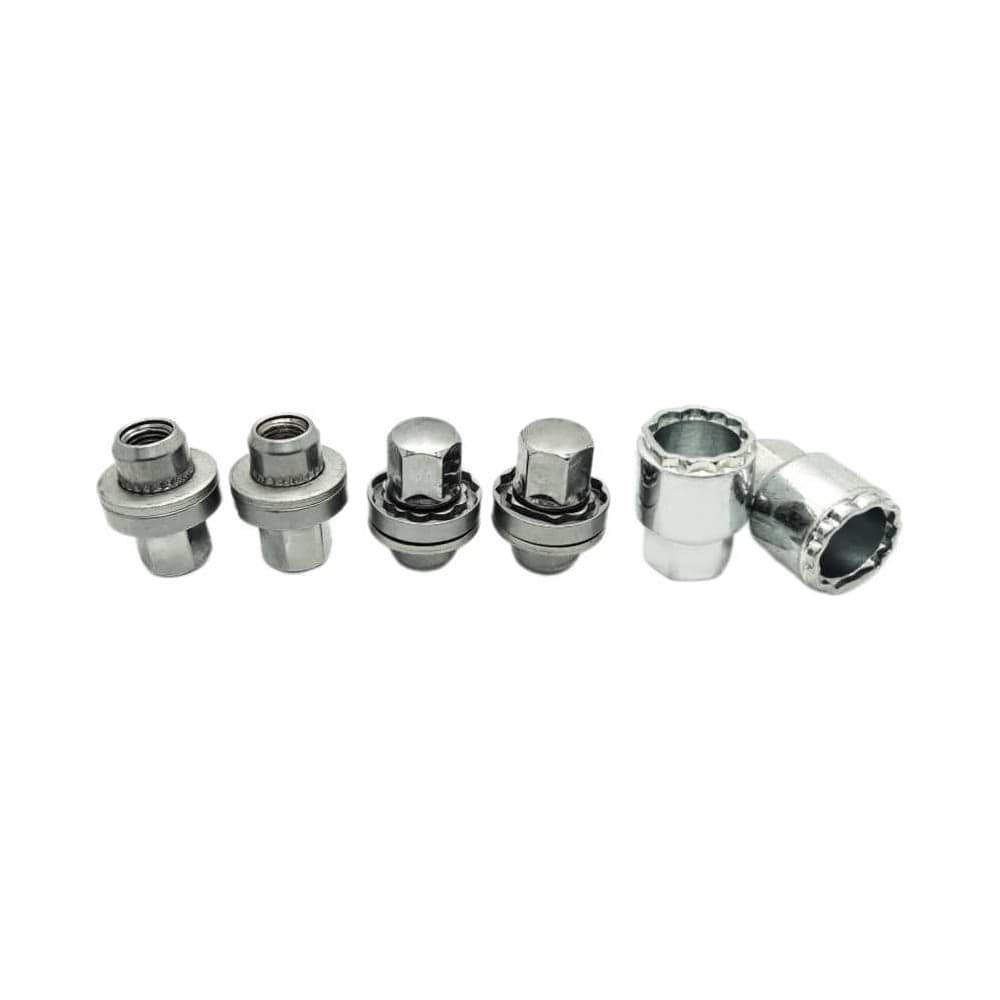 Комплект секретных гаек 4 шт, спец. ключ 2 шт STARLEKS 763845NNI-2Key