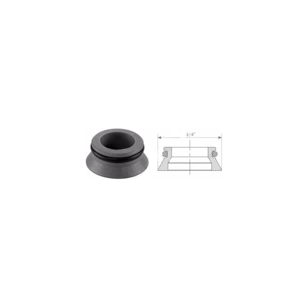 Переходник Giacomini пластмасса R483 3/4ЕК евроконус-плоскость R483Y011 022-2355