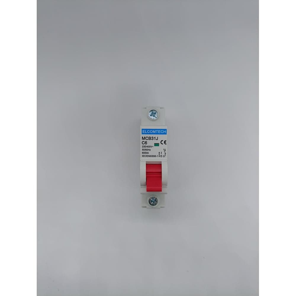 Автоматический выключатель ELCOMTECH MCB31J-6-1C6AC УТ-00026471