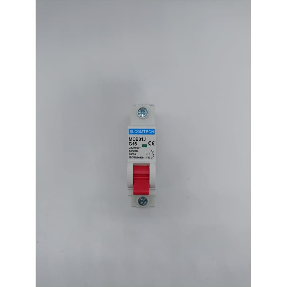 Автоматический выключатель ELCOMTECH MCB31J-6-1C16AC УТ-00026473
