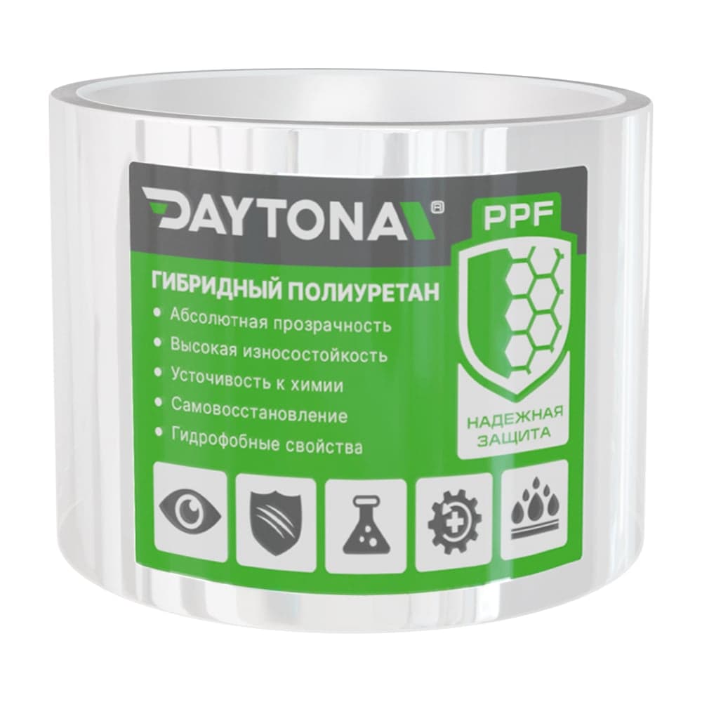 Сверхпрочная защитная бронепленка для велосипеда Daytona 162 мкм, 3 м x 100 мм MP1376010030