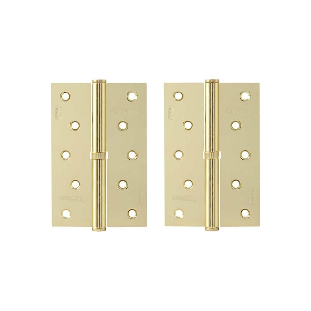 Петля НОРА-М ЕСО 750-5"-FHP-ECO латун.покр. правая 120х80х2,5 15449