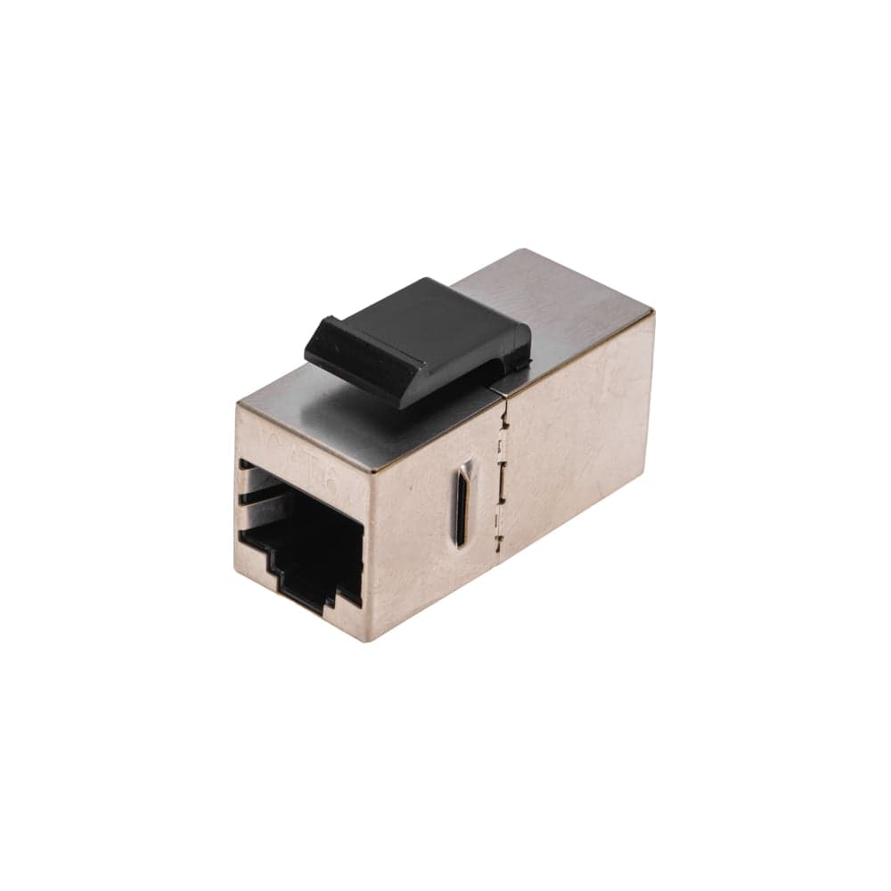 Проходной адаптер формата Keystone Jack RJ-45(8P8C) REXANT FTP, CAT 6 02-0109
