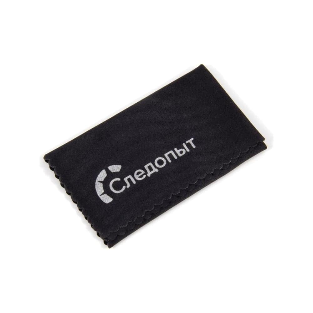 Салфетка для очков из микрофибры Следопыт 15x12 см, цвет черный/1000/ PF-PG-47