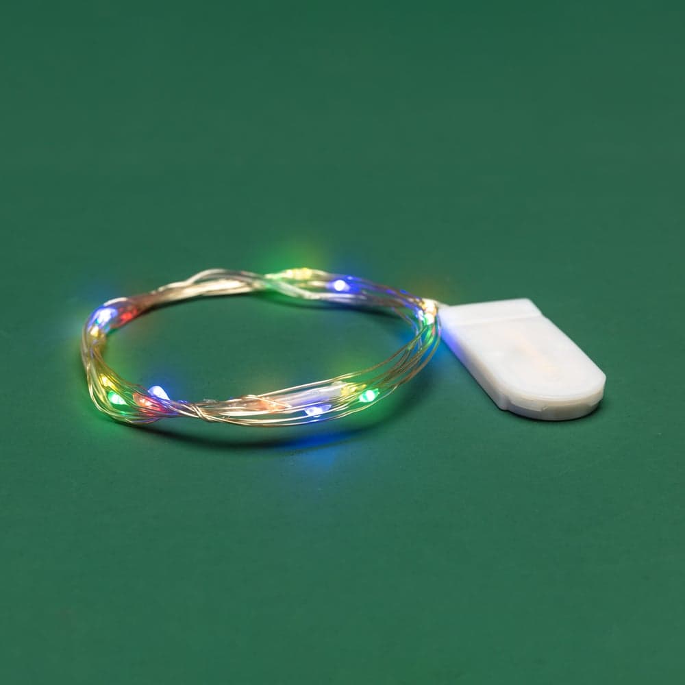 Гирлянда Neon-Night Роса, 2м, 20 LED мультиколор, IP20, 2xCR2032 в комплекте 303-009-1