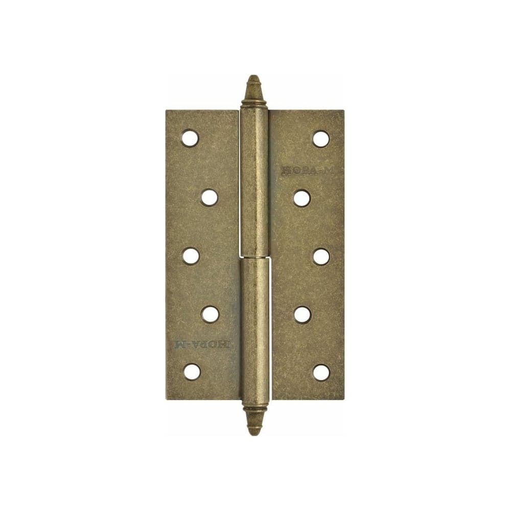 Петля НОРА-М 610-5" застар.бронза правая 125x75x2.5 5463