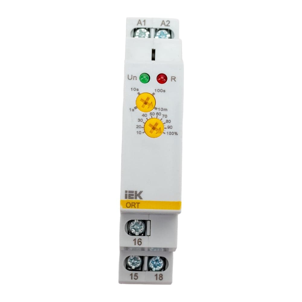 Реле задержки выключения при снятии питания IEK ORT. 12-240 В AC/DC ORT-D-ACDC12-240V