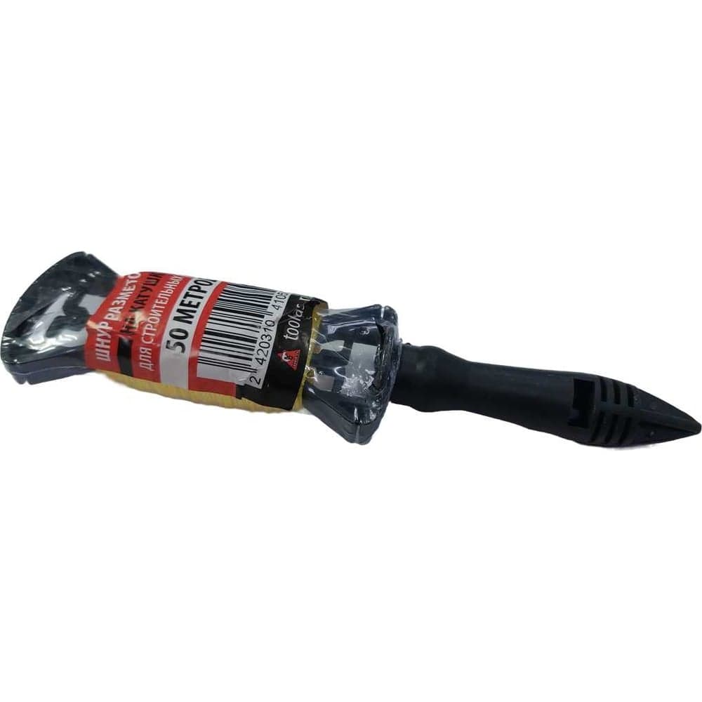 Шнур разметочный TOOLAS нейлон, на катушке 50м (желтый) 00013540