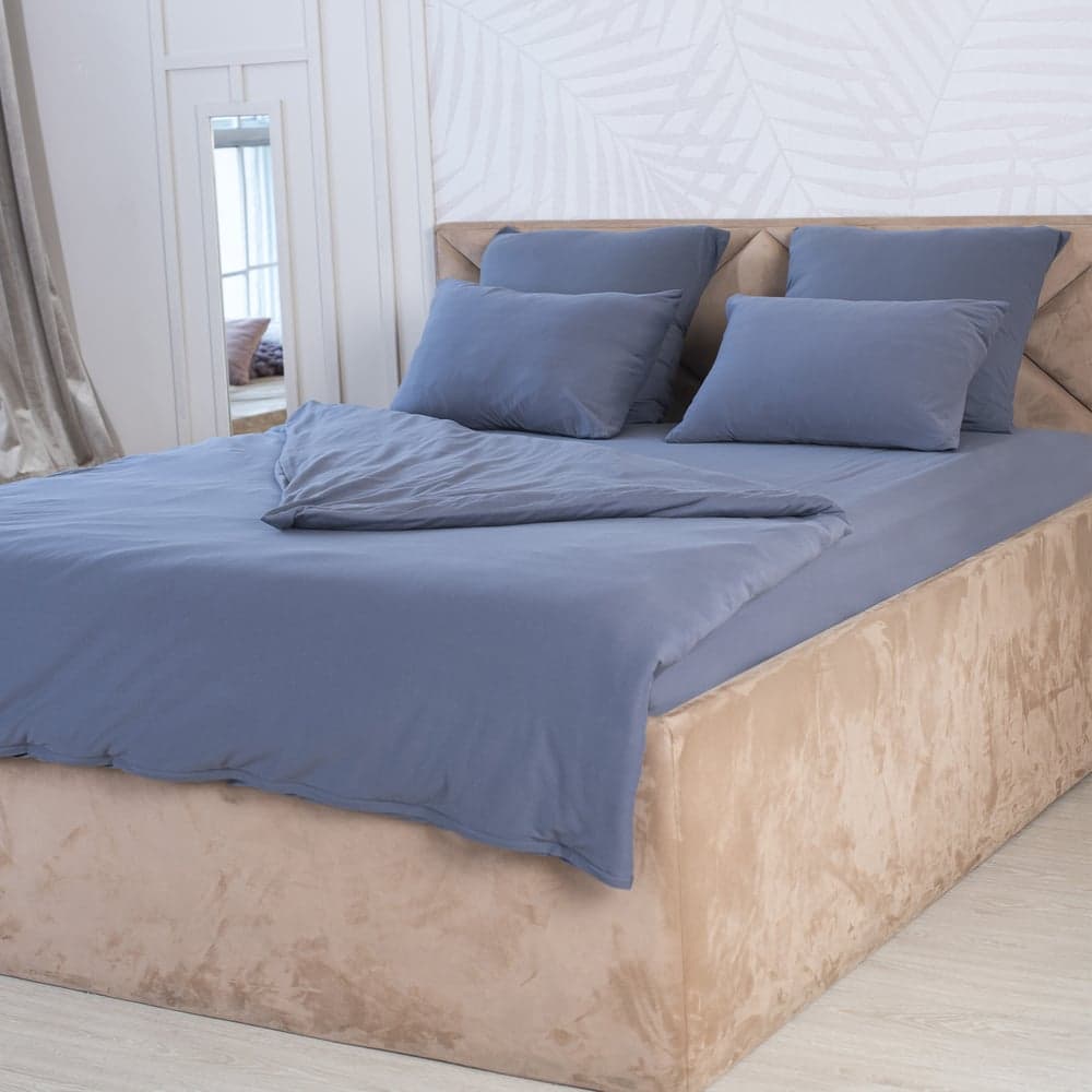Пододеяльник KUPU-KUPU VIOLETT 172x205, трикотаж, графит KPМ-18графит