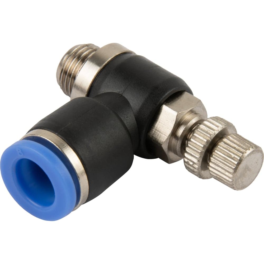Фитинг цанговый с дросселем наружная резьба G1/4" HARRISON HRS-NSE6G02