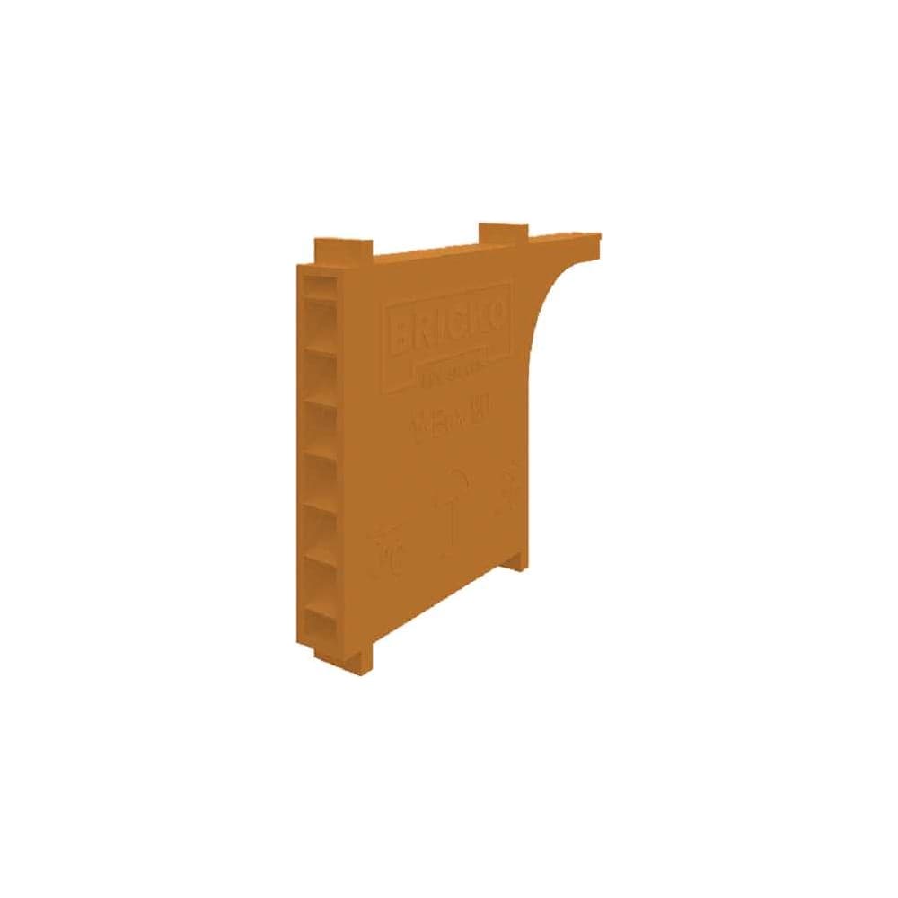 Вентиляционная коробочка Bricko V-Box 90 60x10x90 кирпичный, ПВХ, коробка 60 шт. 117632