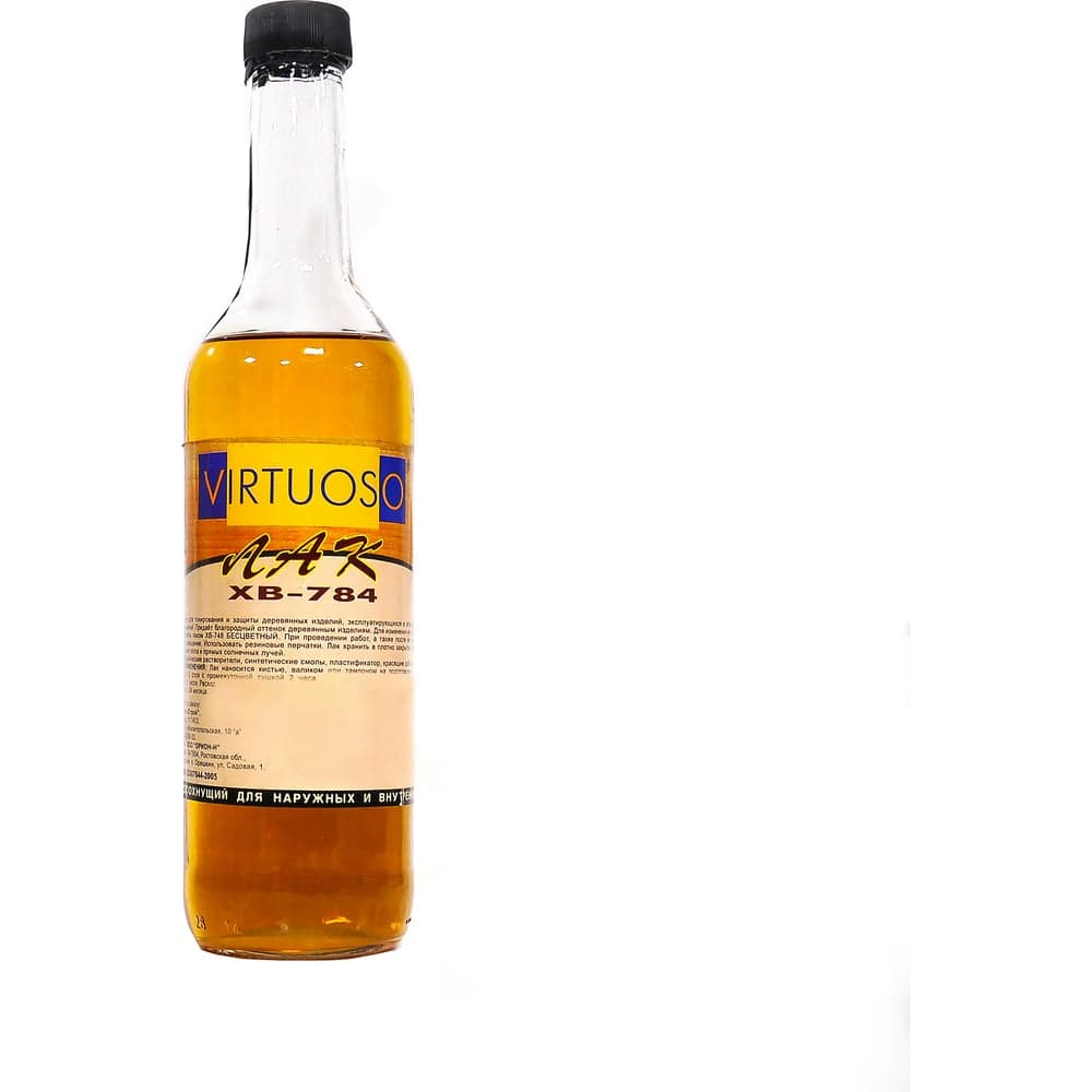 Лак VIRTUOSO ХВ-784 0,5л орех 53856