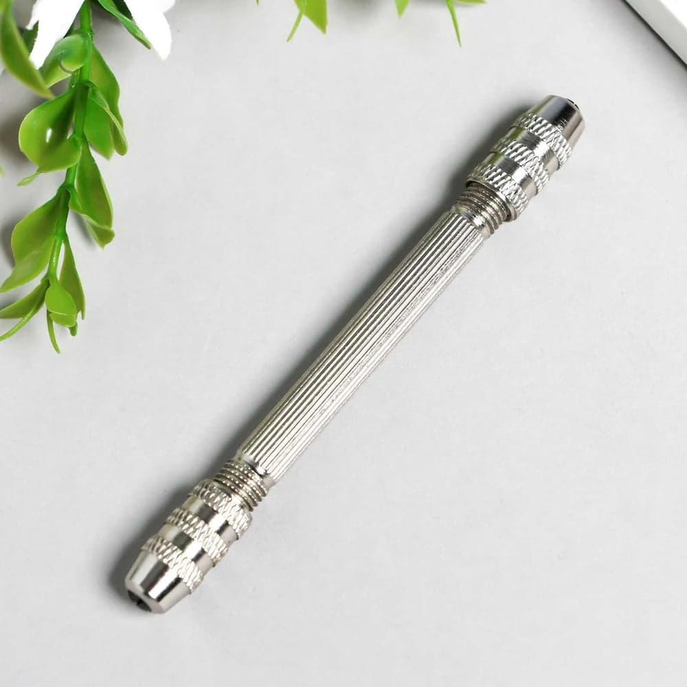 Мини-дрель ручная с двумя цанговыми патронами Micron RMD-01 420397