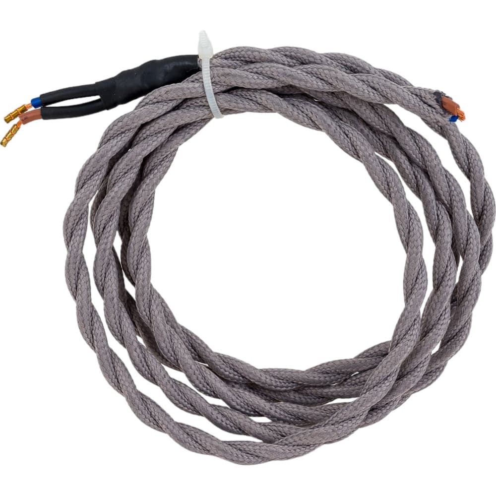 Провод Navigator NC-BT02-150-2x0.75 1.5м серый 61732