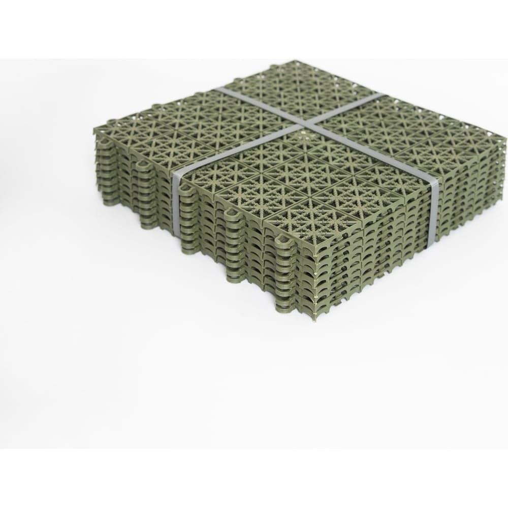 Модульное покрытие KIMRIK 33x33 см, хаки, 9 шт KG110305