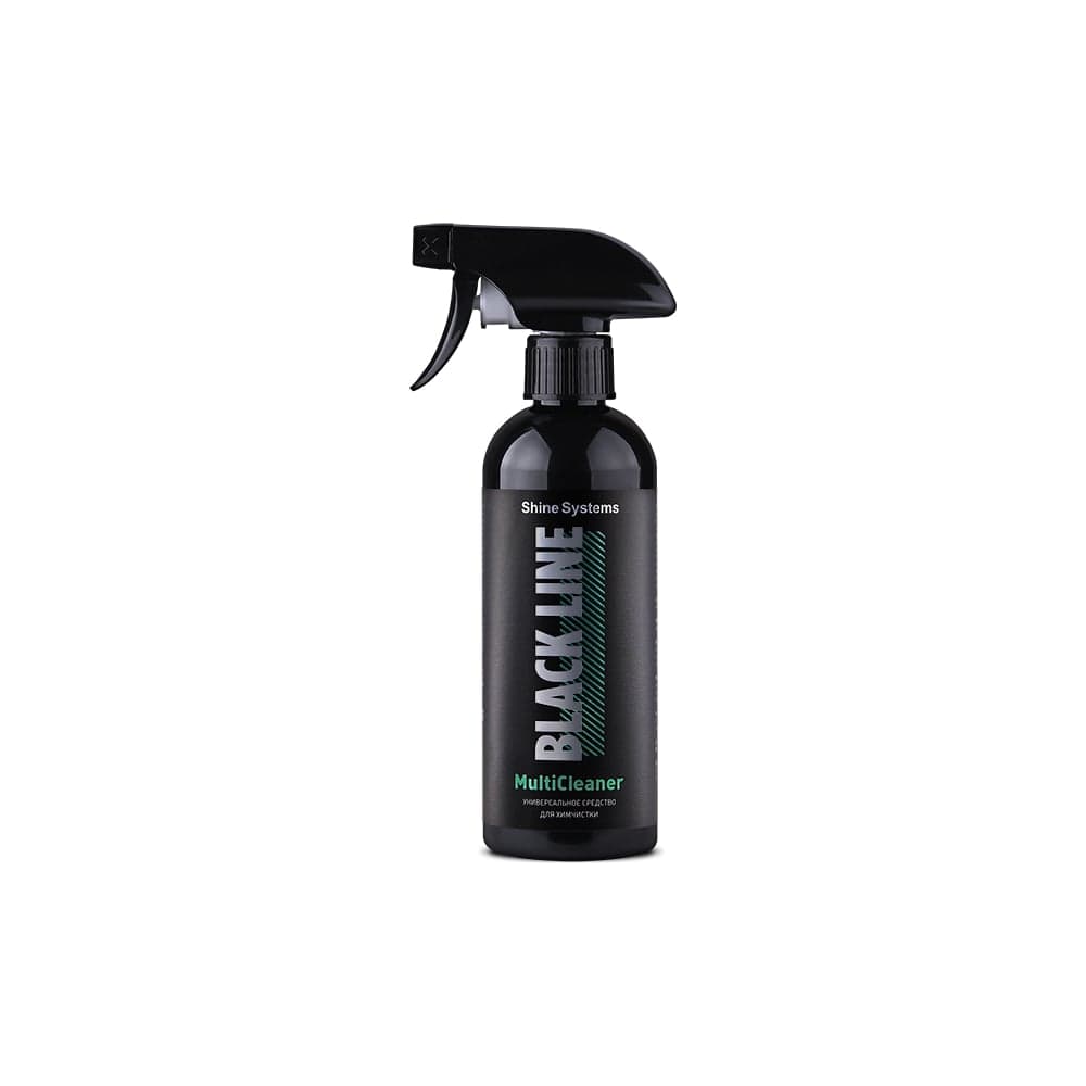 Универсальное средство для химчистки Shine systems Black Line MultiCleaner Объем 400 мл SSBL977