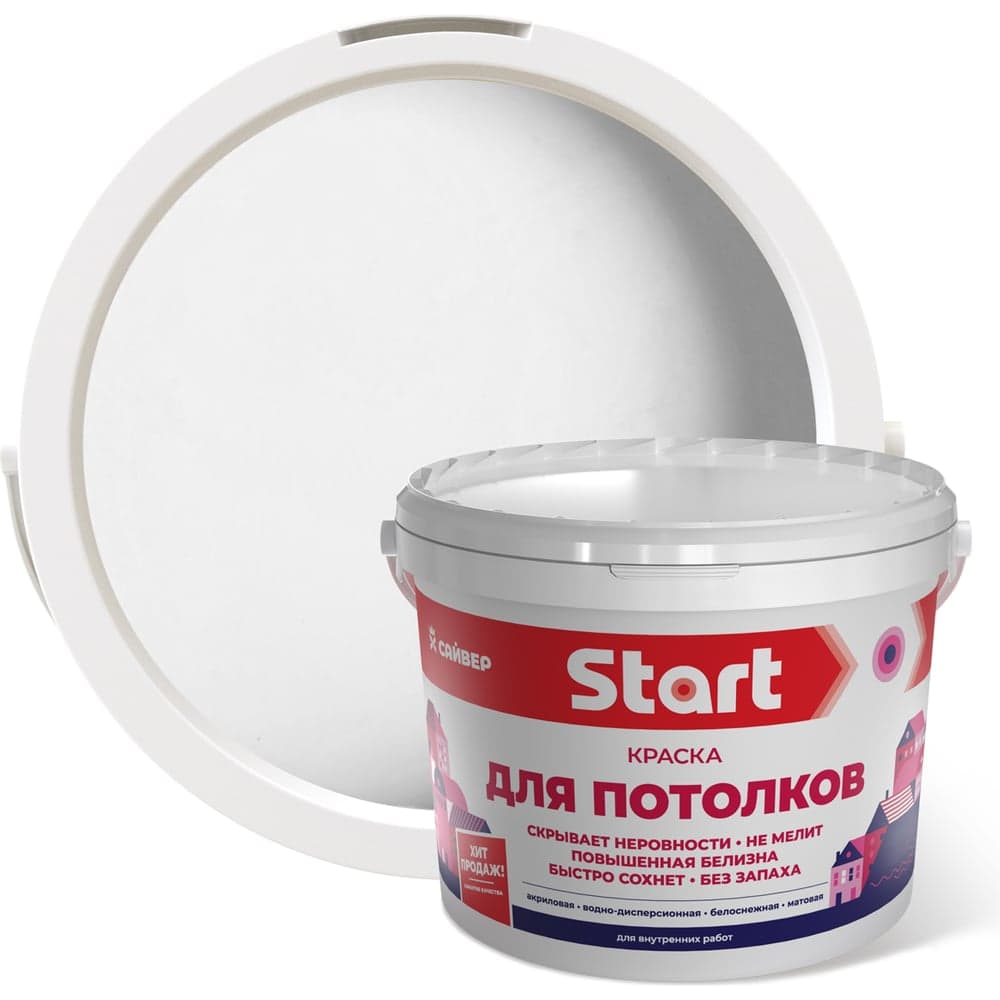 Краска для потолков Start 14 кг 4607074779670