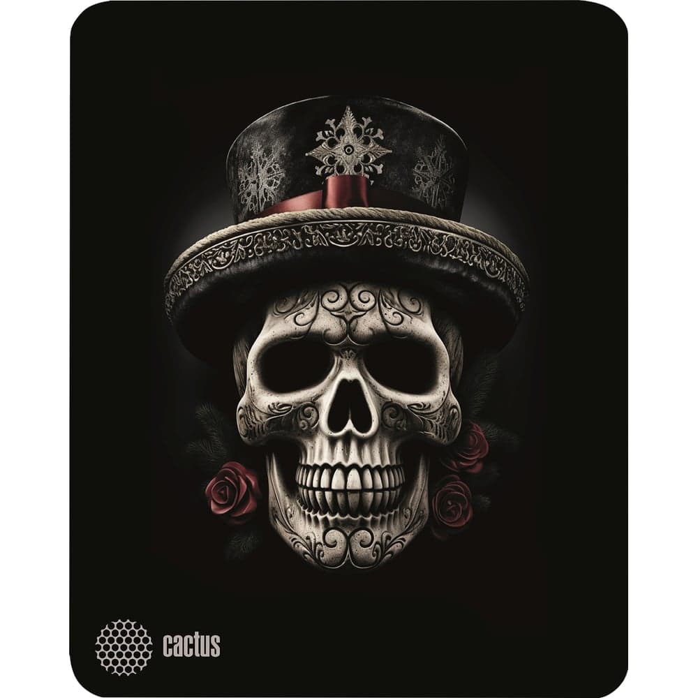 Коврик для мыши CACTUS Scull 250x200x3 мм (CS-MP-D05S) 2006242