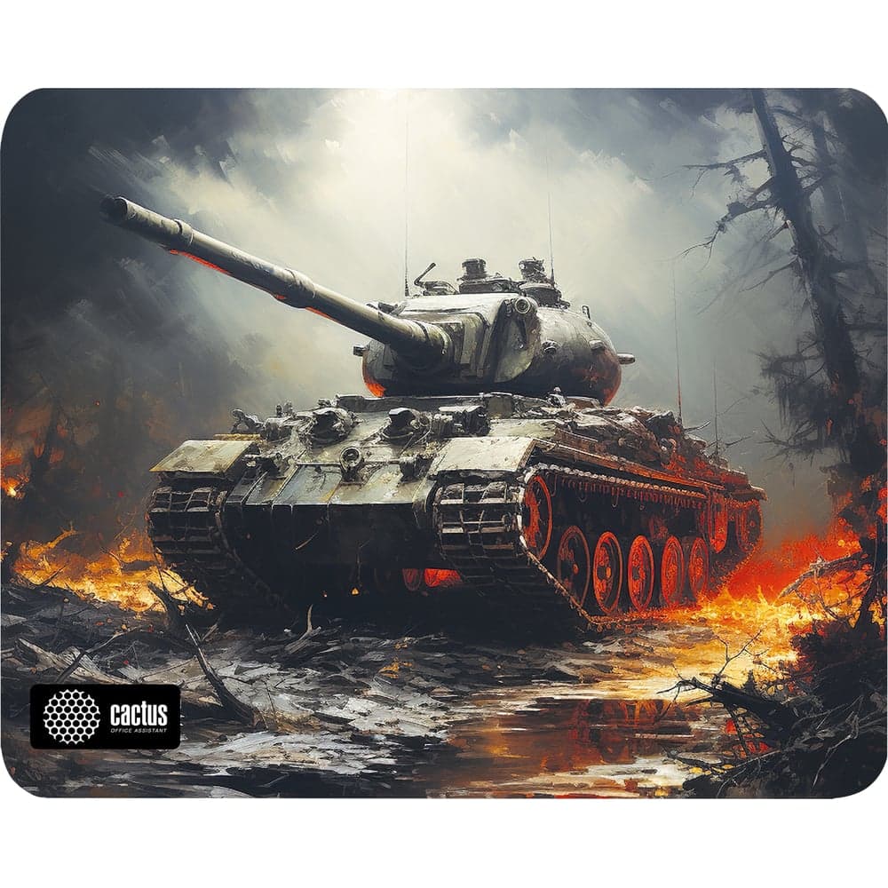Коврик для мыши CACTUS Tank 250x200x3 мм (CS-MP-D04S) 1973139