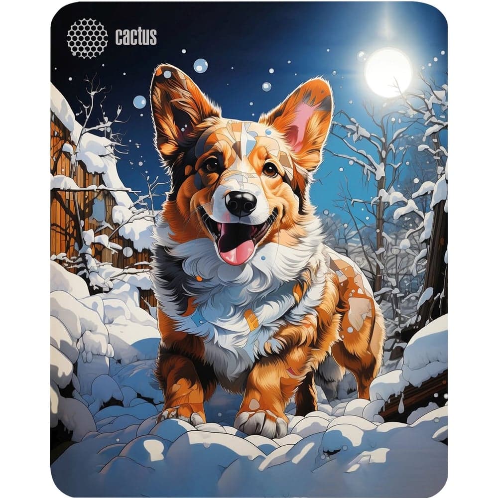 Коврик для мыши CACTUS Corgi 300x250x3 мм (CS-MP-D13M) 2011225