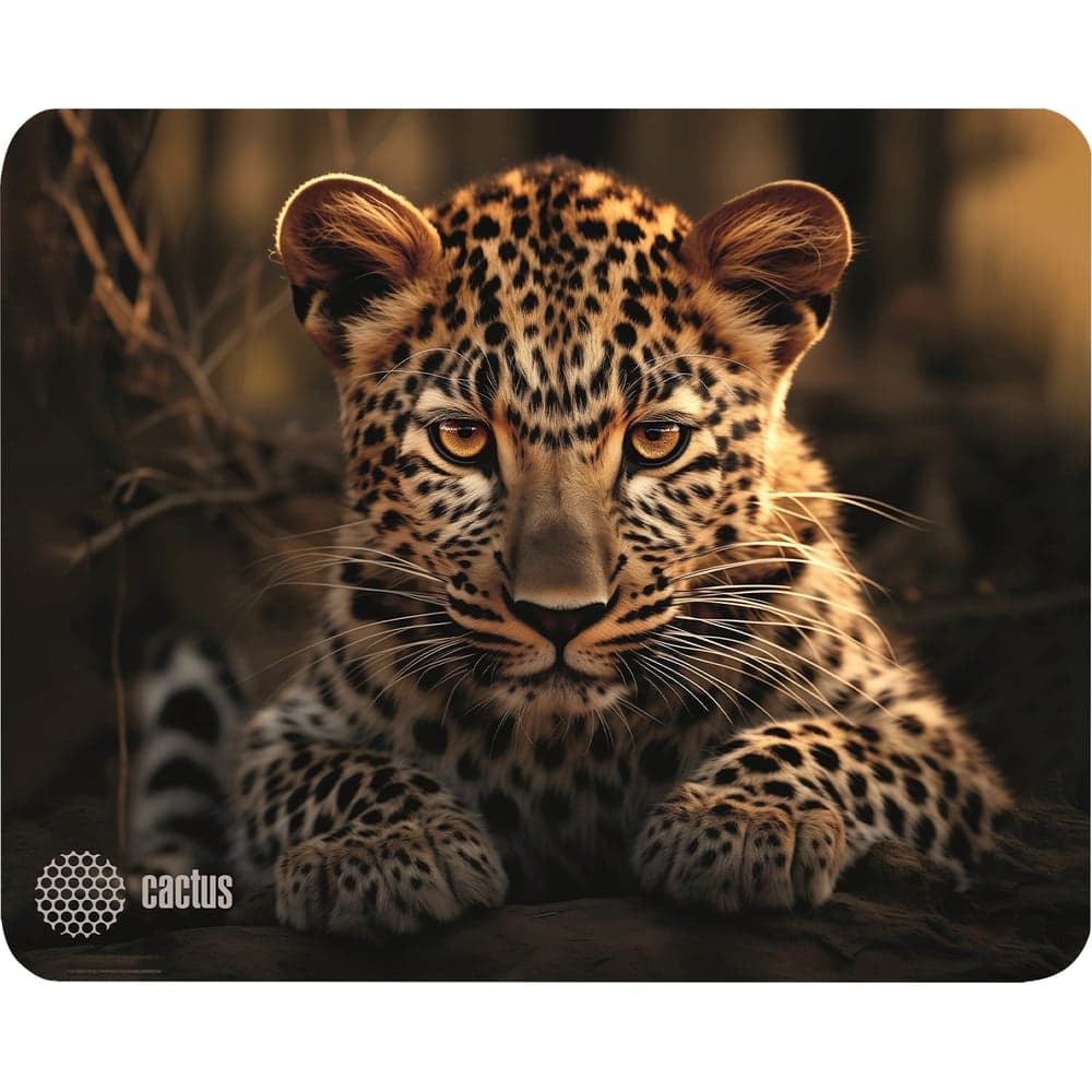 Коврик для мыши CACTUS Leopard 250x200x3 мм (CS-MP-D06S) 2006243