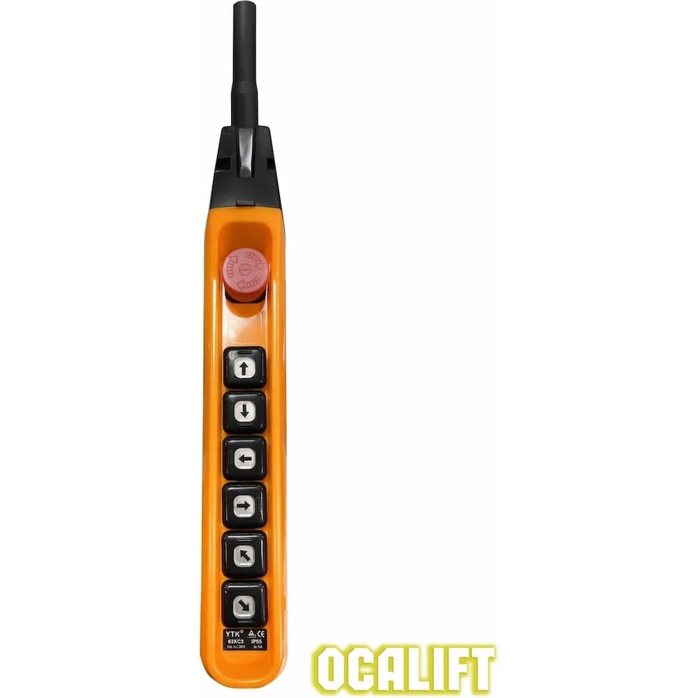 Пульт управления OCALIFT 6 кнопок 1 скорость, стоп, IP55 для кран балки TNHA1-63F
