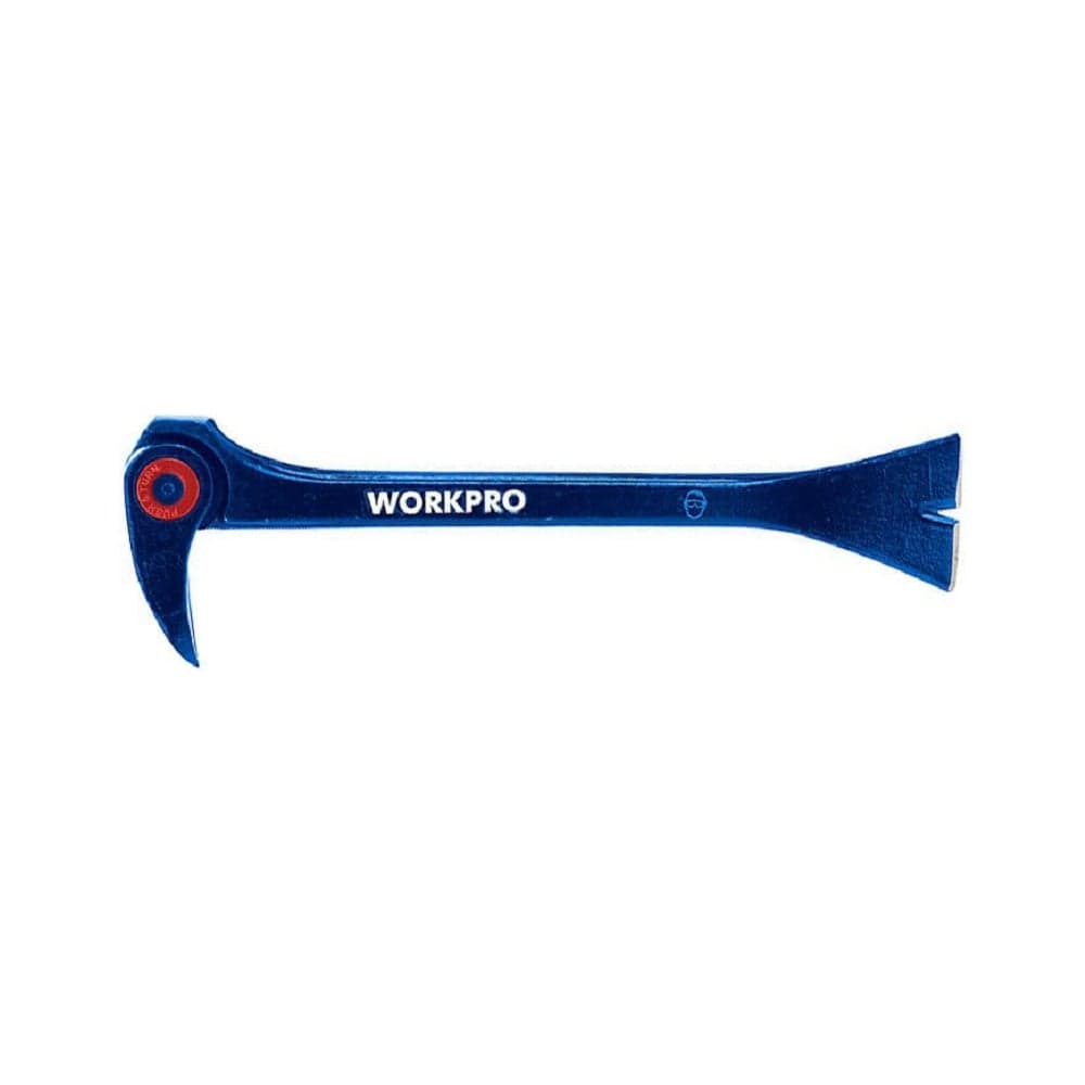 Гвоздодер-монтировка WORKPRO 250 мм с поворотной головкой WP245008